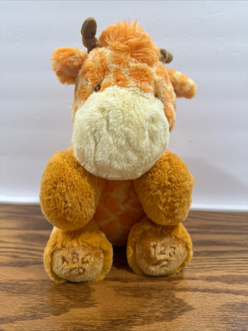 Goldie The Giraffe Baby Gund ABC’s 123’s SOFT Arms Clapping Plush Toy  Tested!!